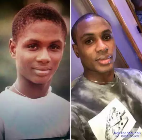 Footballer Jude Ighalo Shares His Throwback Photo; Says "Money Is Good"